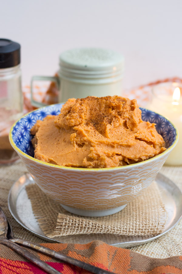 Coconut Chili Whipped Sweet Potatoes