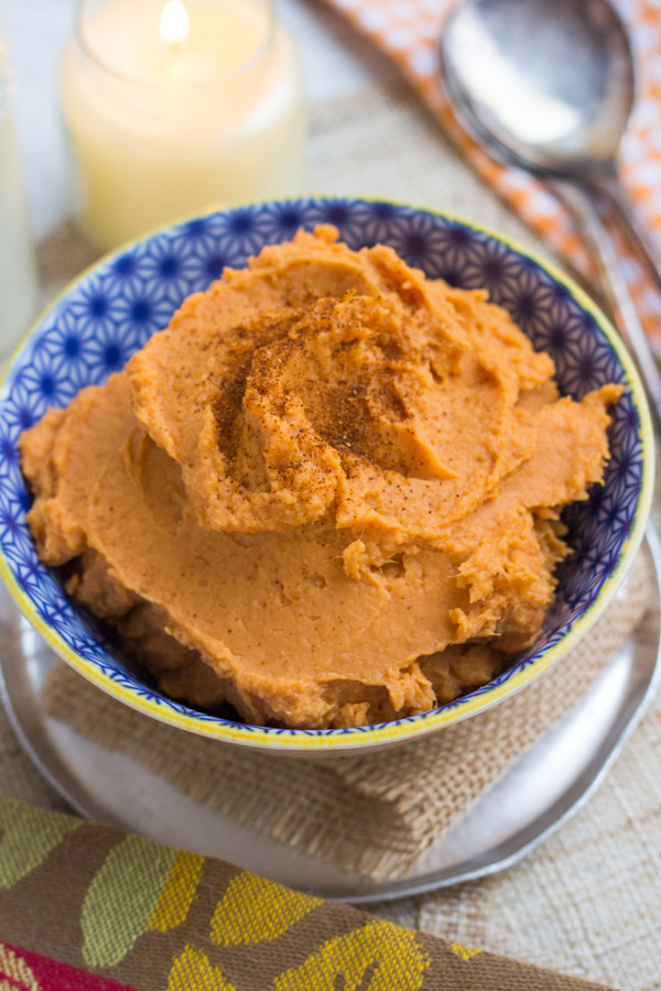 Coconut Chili Whipped Sweet Potatoes