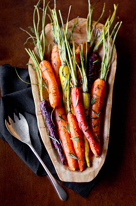 Rosemary Roasted Carrots