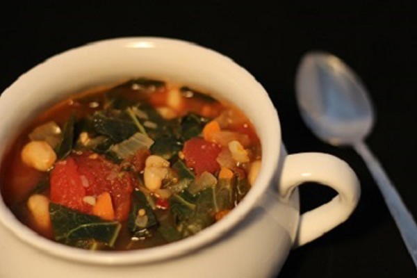 Italian Soup with White Beans and Greens