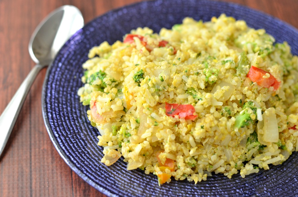 broccoli-quinoa-fried-rices