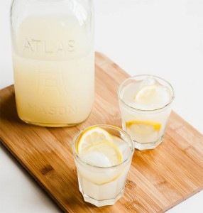 Probiotic lacto-fermented lemonade