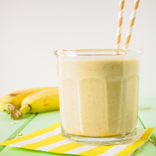 Peanut Butter Banana Oat Smoothie