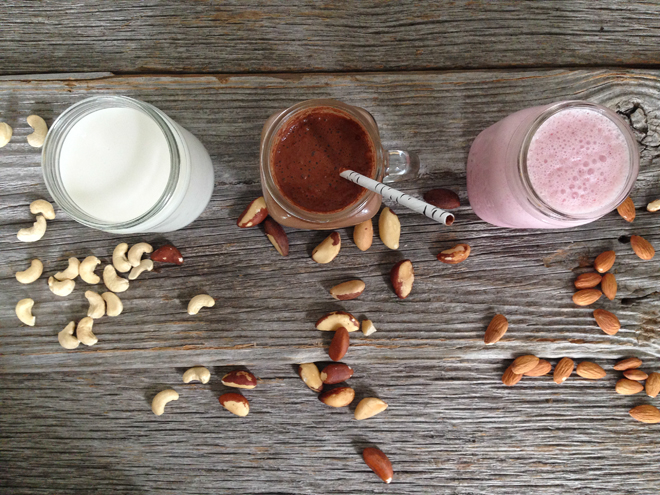 nut-milk-three-ways