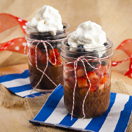 Red-White-and-Blue-Vegan-Chocolate-Mousse-Parfait