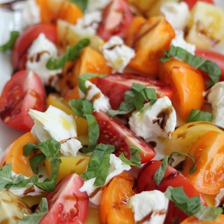 tomato-mozzarella-salad
