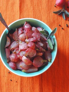 Butter Braised Radishes