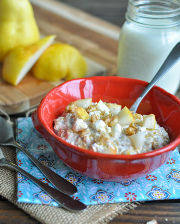 Pear-and-Goat-Cheese-Overnight-Oats