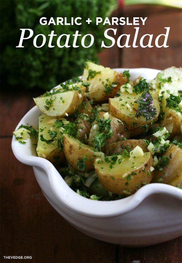 Healing Garlic & Parsley Potato Salad