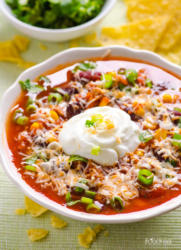 Slow Cooker Taco Soup