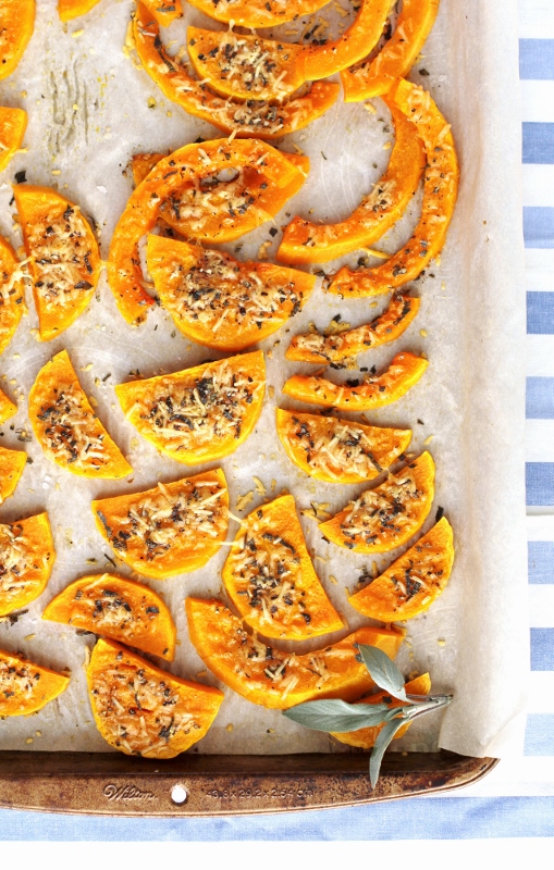 Parmesan-and-sage-crusted-butternut-squash