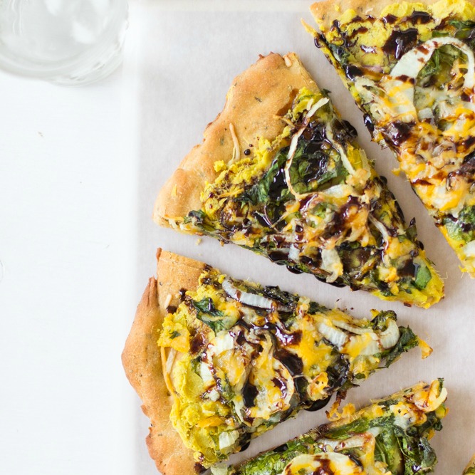 Sweet-Potato-and-Crispy-Kale-Pizza-with-Balsamic-Drizzle-is-topped-with-delicious-crispy-kale-and-soft-sweet-potato-drizzled-with-sweet-balsamic-and-is-gluten-free-pizza-fallpizza-sweetpotato-kale-glutenfree-vegetarian-2-crop