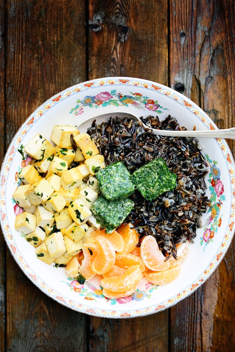 Wild-Rice-Clementine-Tofu-Bowls-with-Parsley-Butter-via-YummyBeet.com