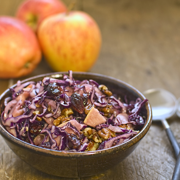 winter-salad-red-cabbage-apple-and-cranberry