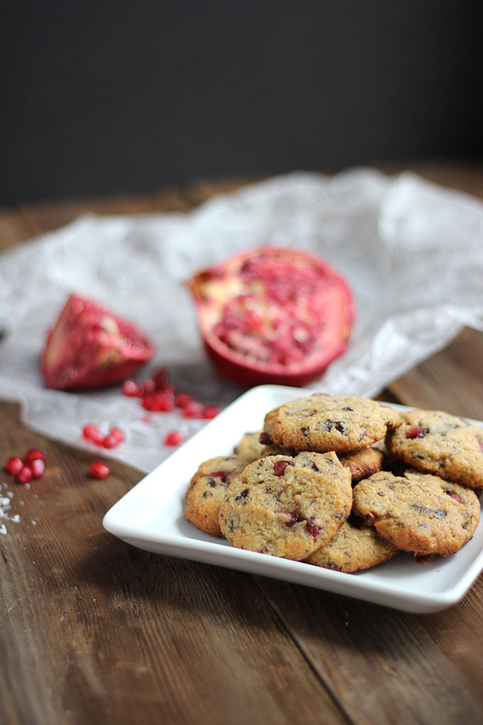 Pomegranate-Dark-Chocolate-Cookies