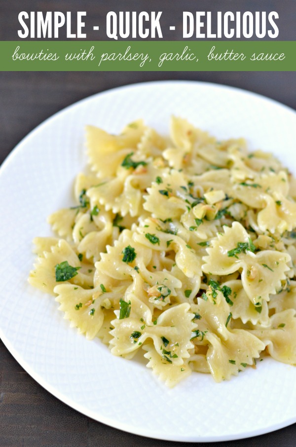 bow-ties-with-parsley-garlic-butter-sauce