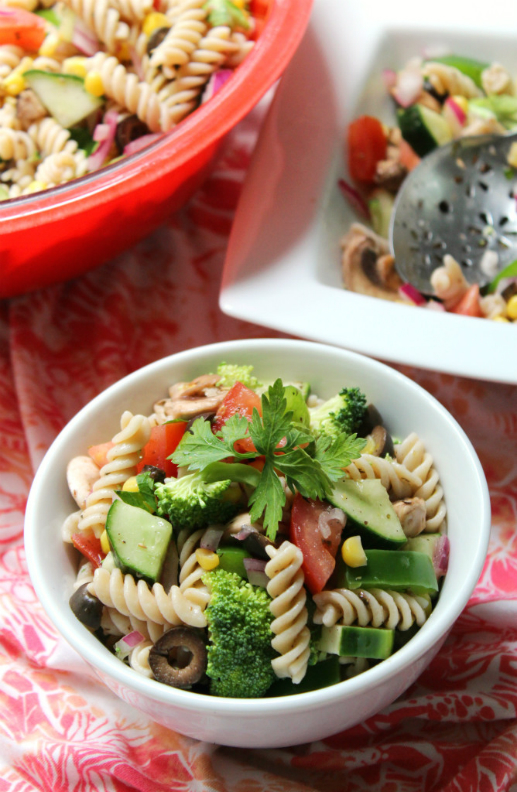 Summer Veggie Pasta Salad