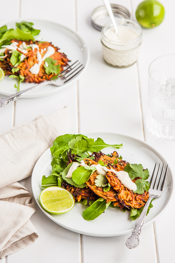 Sweet-Potato-Fritters-with-Cashew-Lime-Cream-4