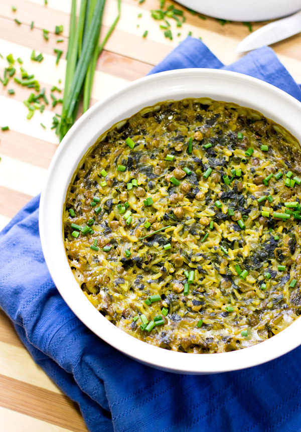 curried-spinach-rice-lentil-bake