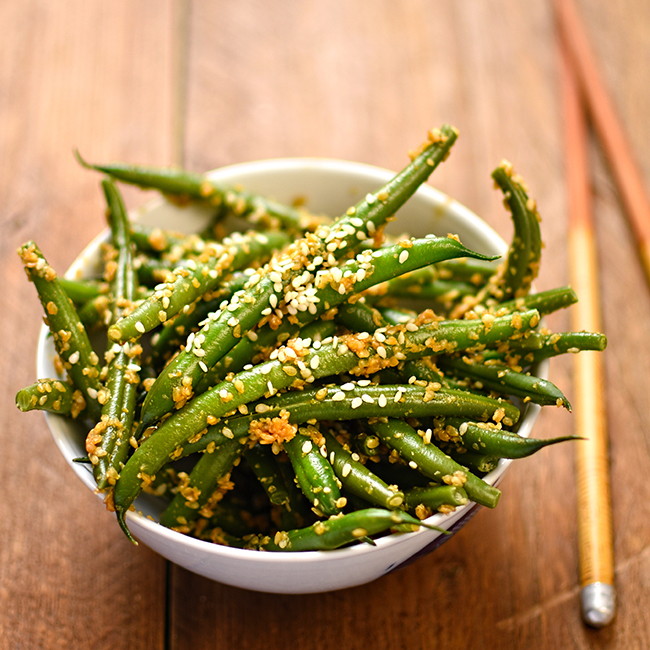 French-bean-and-sesame-salad