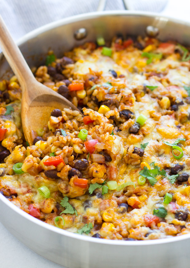 One-Pan-Mexican-Rice-Casserole-16