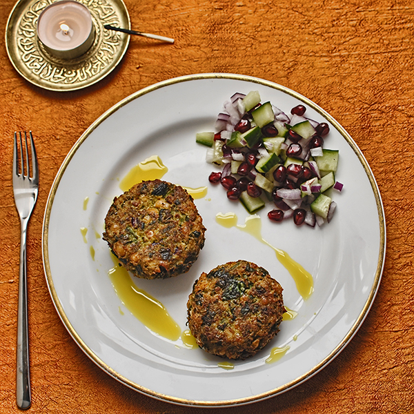 spicy-chickpea-cakes-with-curry-oil