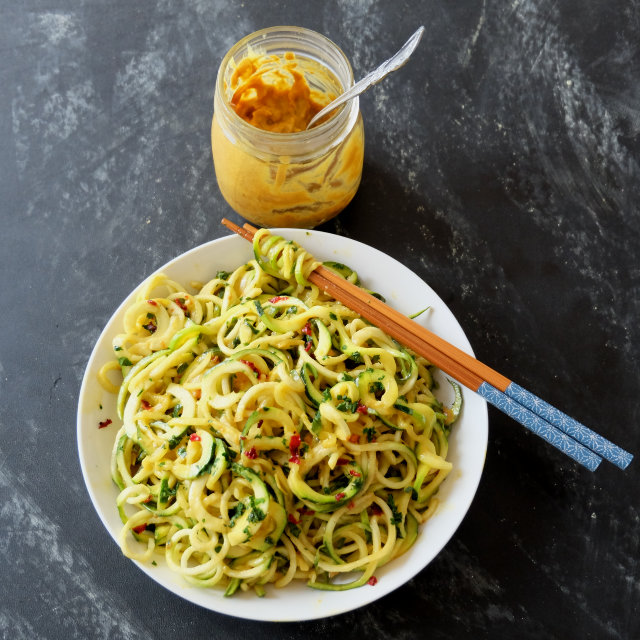 spiralised-zoodles
