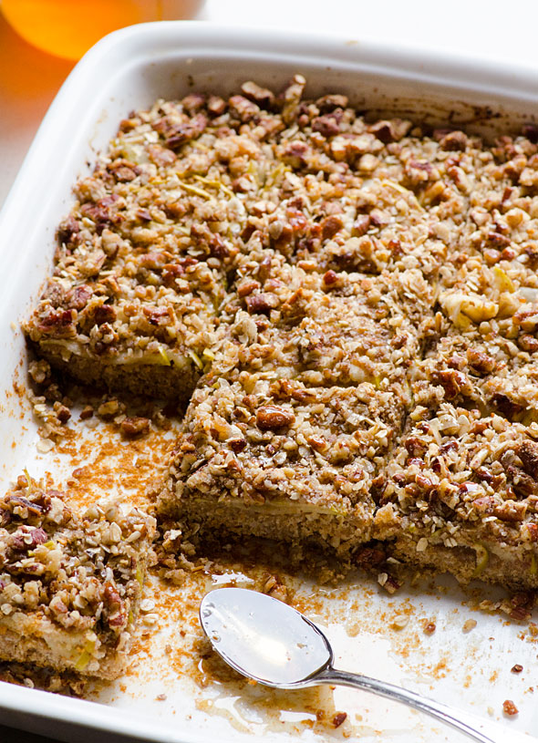 top-honey-apple-oat-bars-recipe-clean-eating