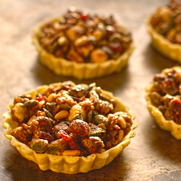 pumpkin-seed-cranberry-and-nut-tartlets