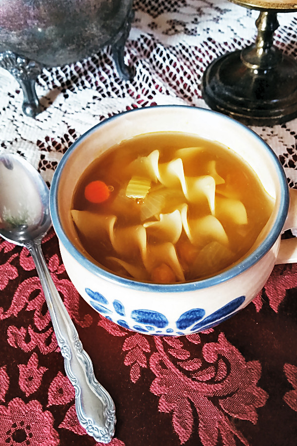 Chickpea Noodle Soup