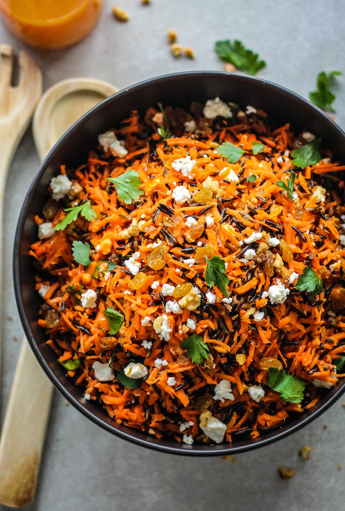 shredded-carrot-and-wild-rice-salad-top