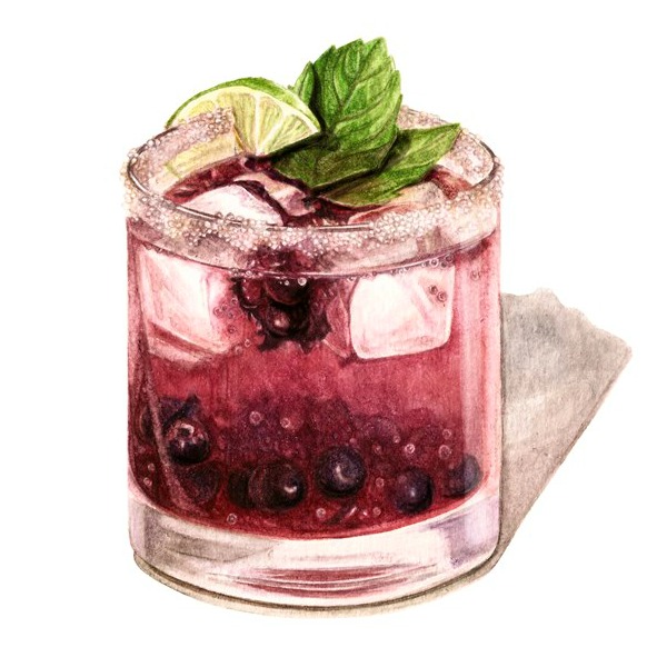 Blueberry-Margarita-recipe-from-The-Starving-Artist-by-Sara-Zin
