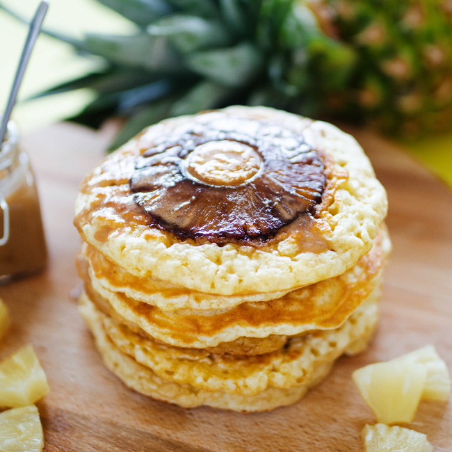 pineapple-upside-down-pancakes-with-coconut-syrup-7-sq