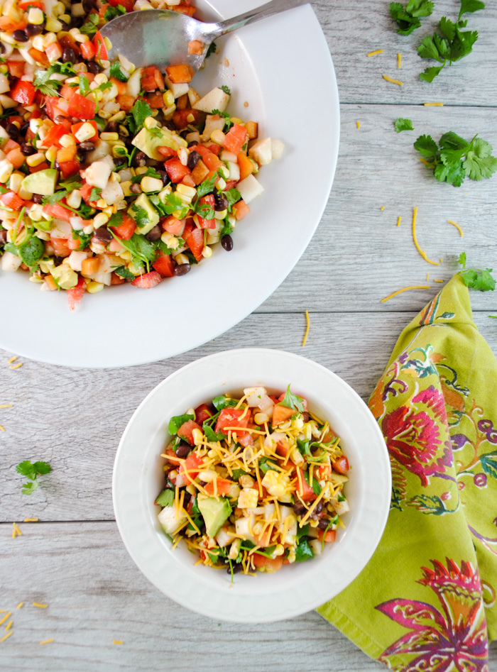 Mexican-Chopped-Salad-with-Jicama-Tomatoes-Corn-Black-Beans-and-Avocado-3