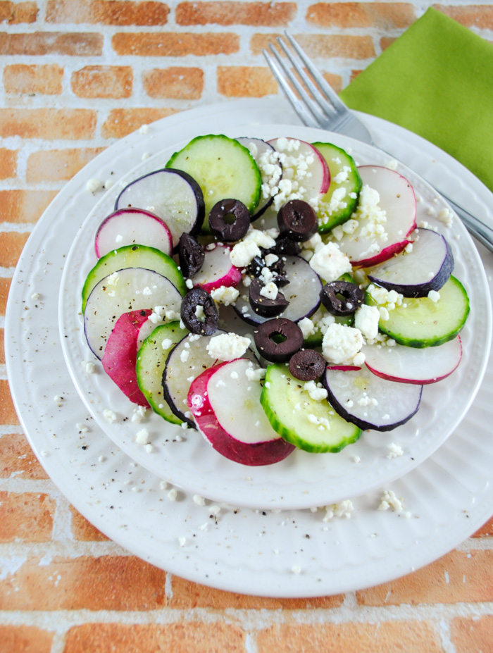 Radish-Salad-with-Cucumbers-Feta-and-Olives