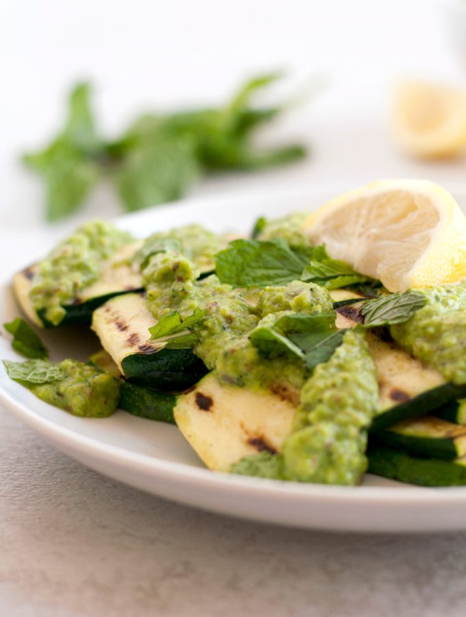 Grilled-Zucchini-with-Pea-Mint-and-Ginger-Pesto-2-680x900