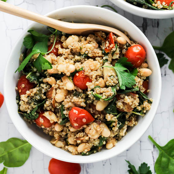 easy-quinoa-salad-with-tomatoes-spinach-beans-vegan-gluten-free-square