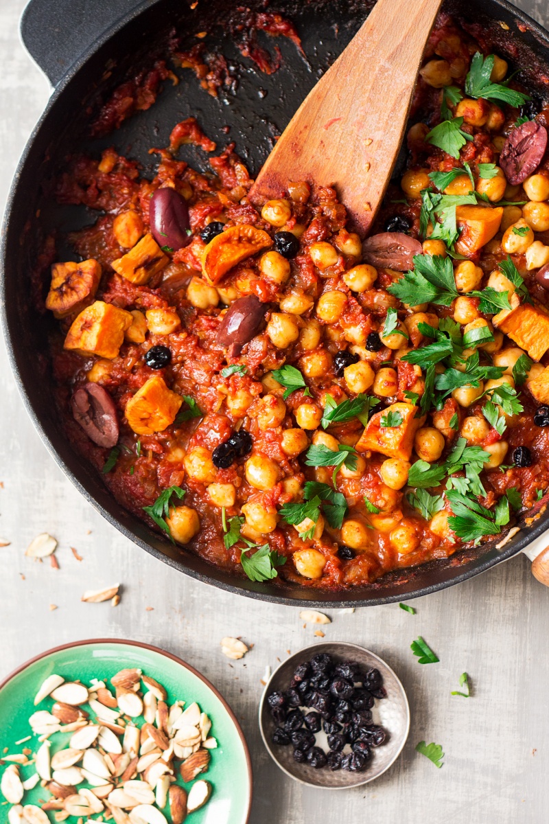 Moroccan-chickpea-stew