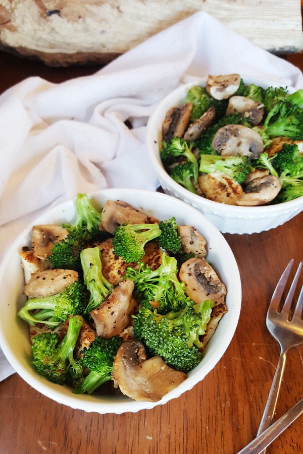 Broccoli Tofu Bowls