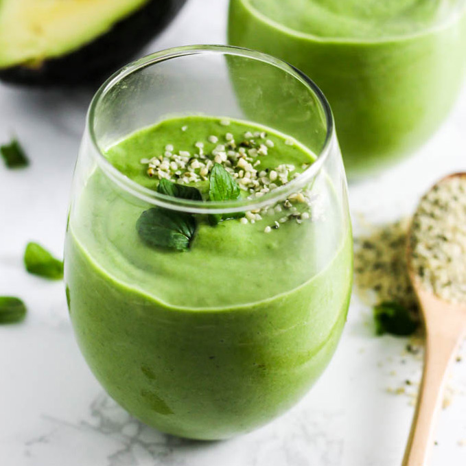 mango-mint-avocado-smoothie-green-breakfast-healthy-square