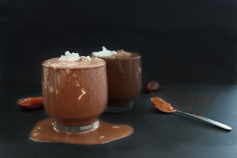 Chocolaty-refreshing-and-delicious-Creamy-Cacao-Coconut-Drink-stuffed-with-only-3-healthy-ingredients.-Perfect-breakfast-smoothie-and-snack-vegan-plantbased-beverage-recipe