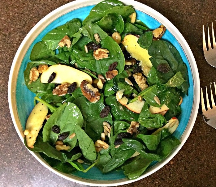 indian-simmer-spinach-apple-salad