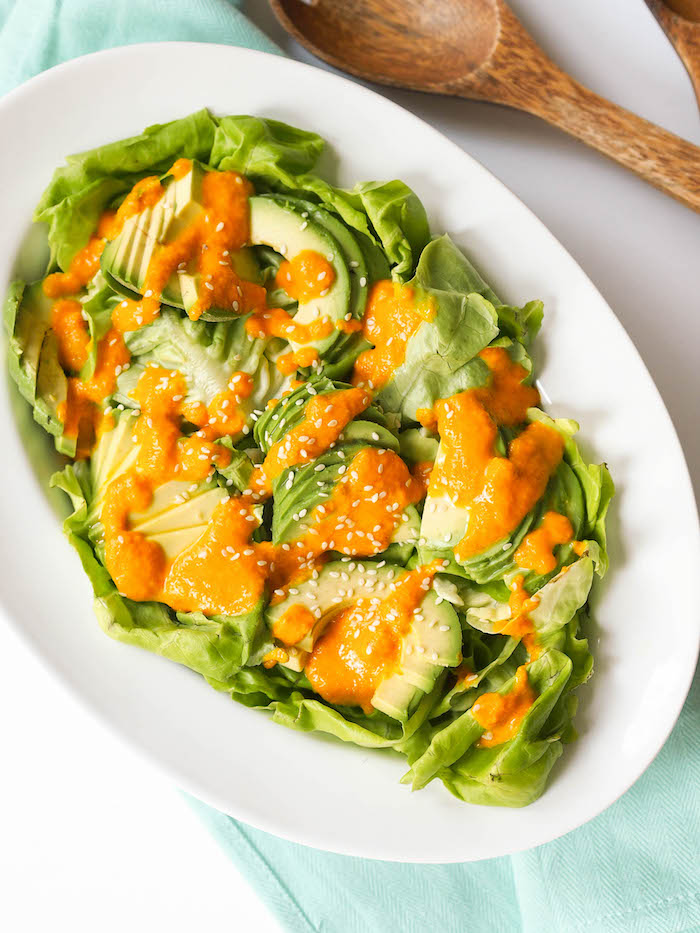 avocado-salad-carrot-dressing