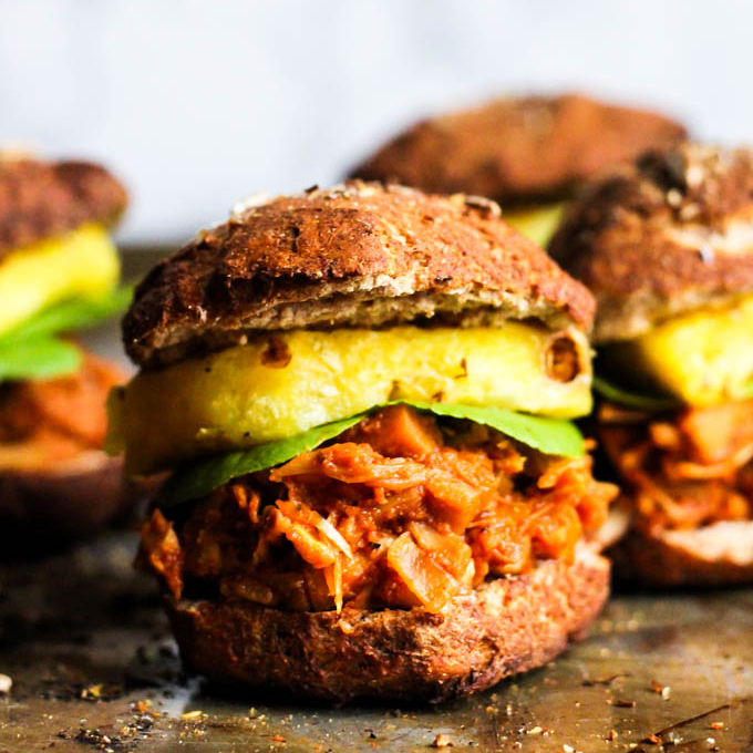 easy-vegan-bbq-jackfruit-sandwiches-dinner-healthy-gluten-free-square