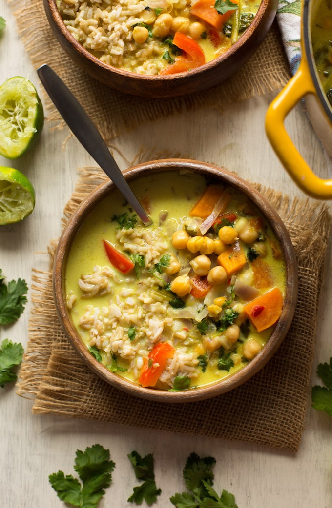 Chickpea-Lime-Coconut-Soup