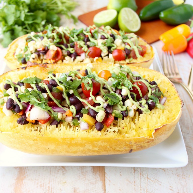 Mexican Stuffed Spaghetti Squash